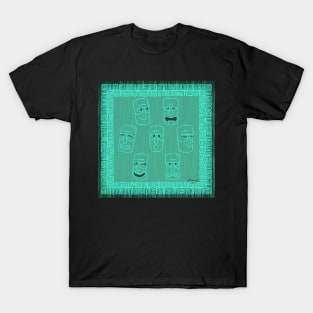 Tiki Time - Aqua Version! T-Shirt